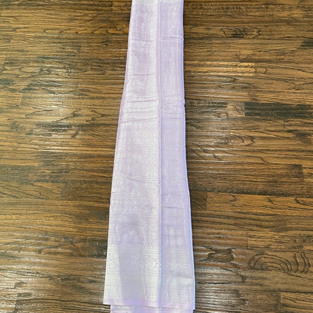 Light Lavender Women's Saree